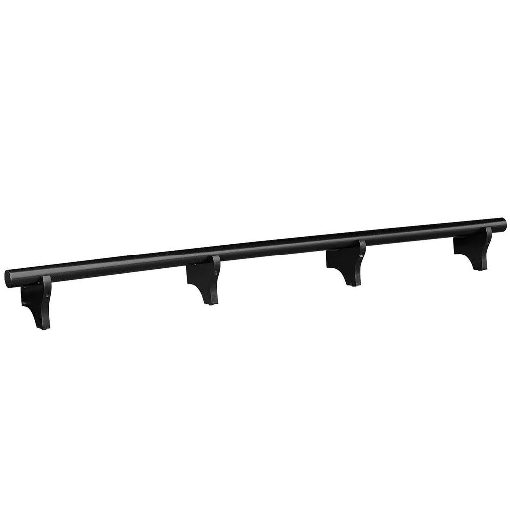 84'' DRY BAR FOOT RAIL - BLACK