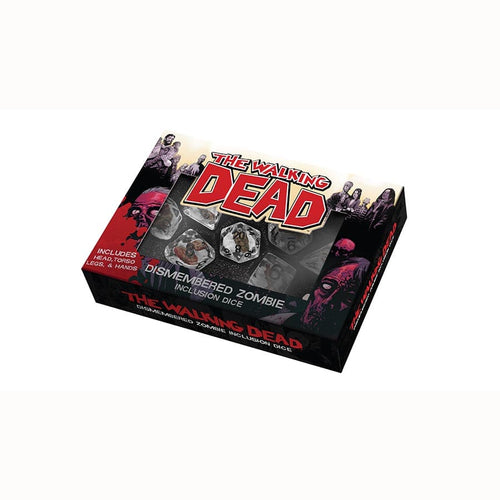 Fanroll: The Walking Dead Dismembered Zombie Resin Poly Dice Set