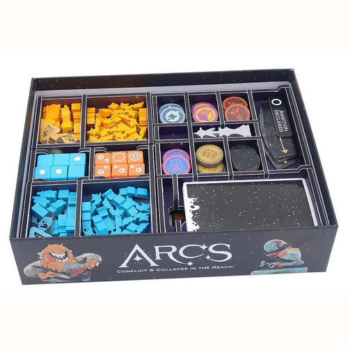 Board Game Inserts - Folded Space: Board Game Insert For Arcs