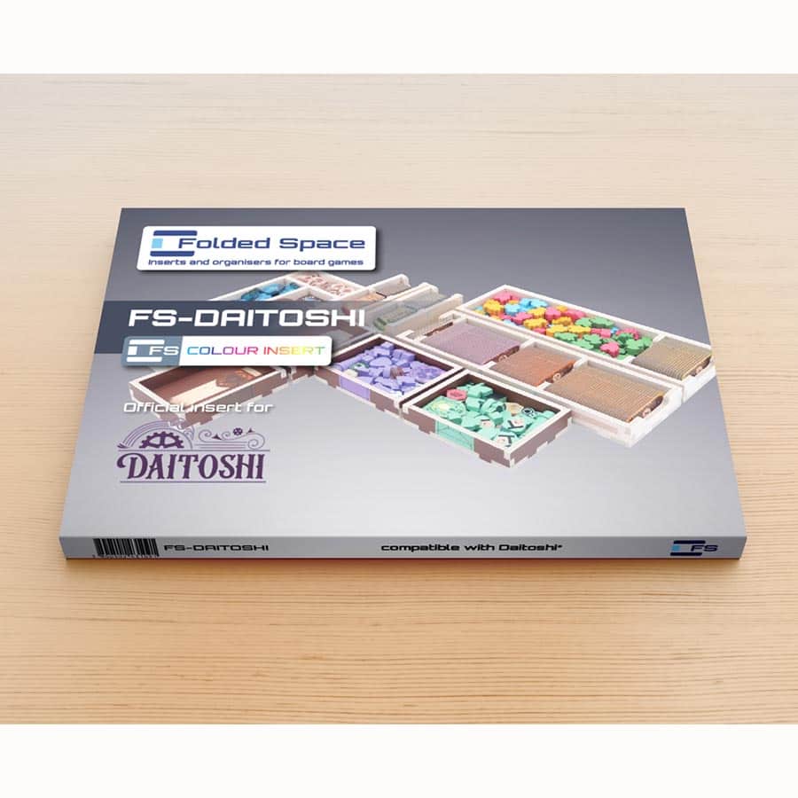 Board Game Inserts - Folded Space: Board Game Insert For Daitoshi