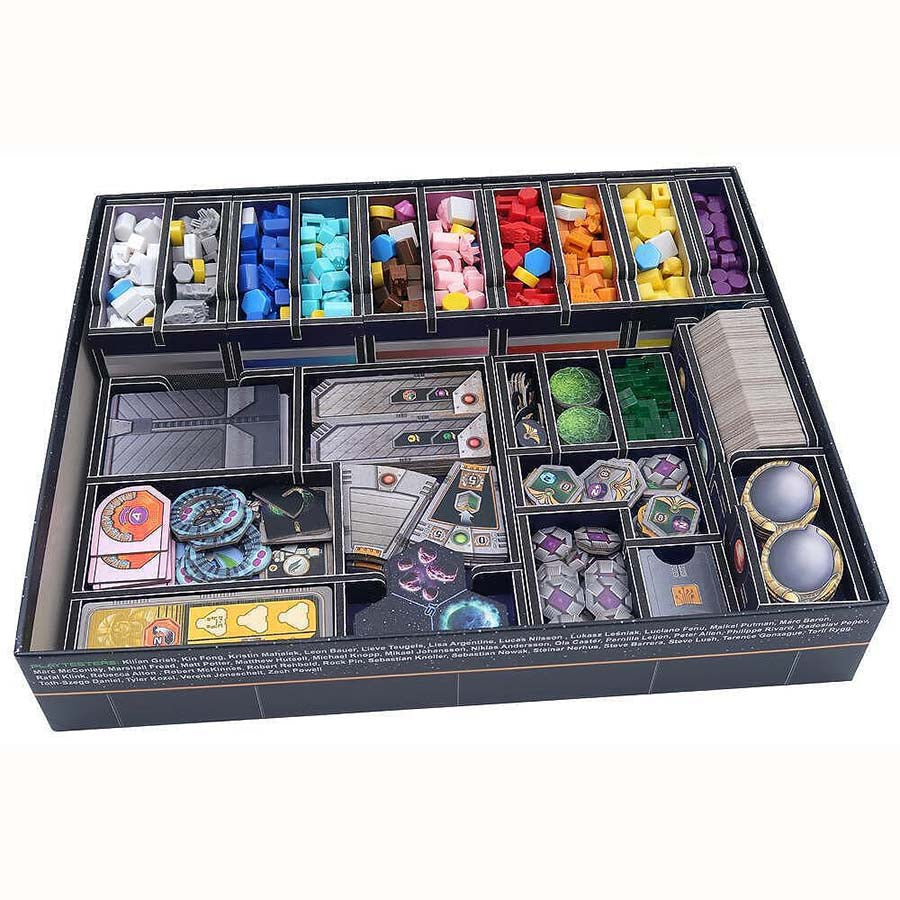 Board Game Inserts - Folded Space: Board Game Insert For Gaia Project (Including Lost Fleet)