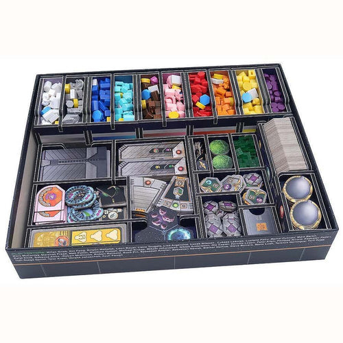 Board Game Inserts - Folded Space: Board Game Insert For Gaia Project (Including Lost Fleet)