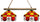 FLORIDA STATE 2-LIGHT EXECUTIVE GAME TABLE LIGHT - FSU-280EXGL
