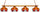 FLORIDA STATE 4-LIGHT EXECUTIVE GAME TABLE LIGHT - FSU-480EXGL