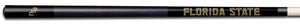 FLORIDA STATE COLOR ENGRAVED BILLIARD CUE GOLD / BLACK - FSUBCE924