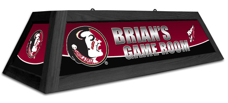 FLORIDA STATE 42'' SPIRIT GAME TABLE LAMP - CUSTOM GARNET - FSUBSL421C