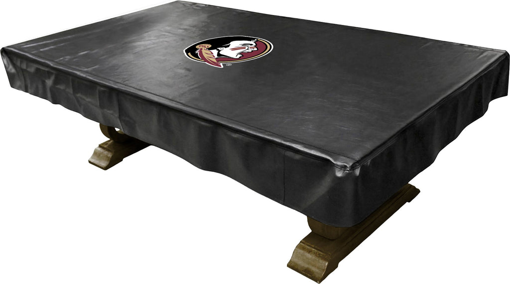 FLORIDA STATE BILLIARD TABLE COVER BLACK - FSUBTC100ST-7
