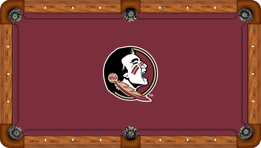 FLORIDA STATE BILLIARD TABLE FELT - RECREATIONAL GARNET - FSUBTF101-8R
