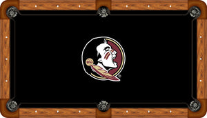 FLORIDA STATE BILLIARD TABLE FELT - RECREATIONAL BLACK - FSUBTF104-9R