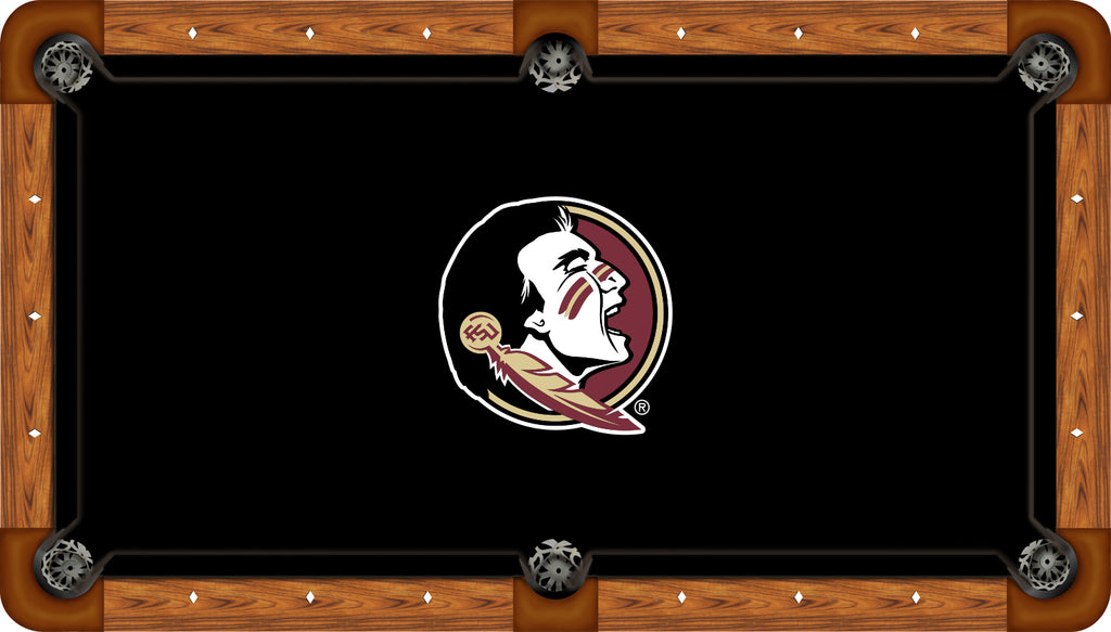 FLORIDA STATE BILLIARD TABLE FELT - RECREATIONAL BLACK - FSUBTF104-9R