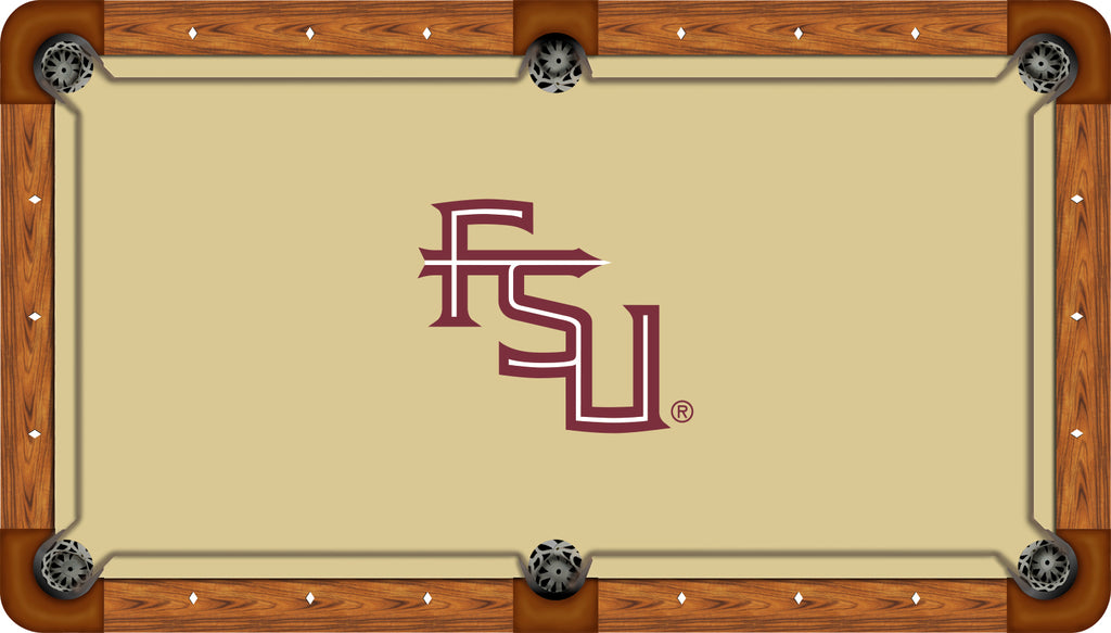 FLORIDA STATE BILLIARD TABLE FELT - PROFESSIONAL GOLD - FSUBTF412-8R