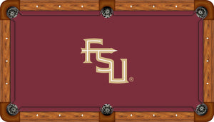FLORIDA STATE BILLIARD TABLE FELT - PROFESSIONAL GARNET - FSUBTF421-9R