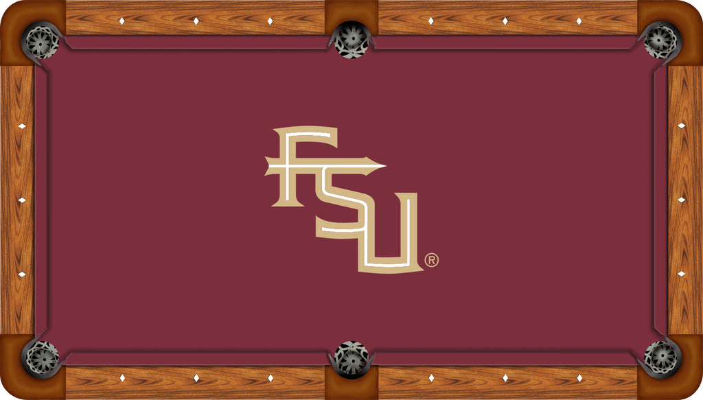 FLORIDA STATE BILLIARD TABLE FELT - PROFESSIONAL GARNET - FSUBTF421-9R