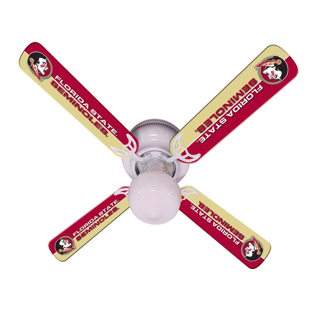 FLORIDA STATE CEILING FAN - 42'' GARNET/GOLD - FSUFAN100-42