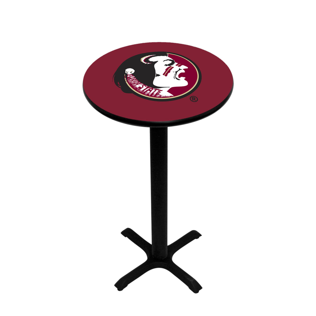 FLORIDA STATE PEDESTAL PUB TABLE GARNET - FSUPTB101
