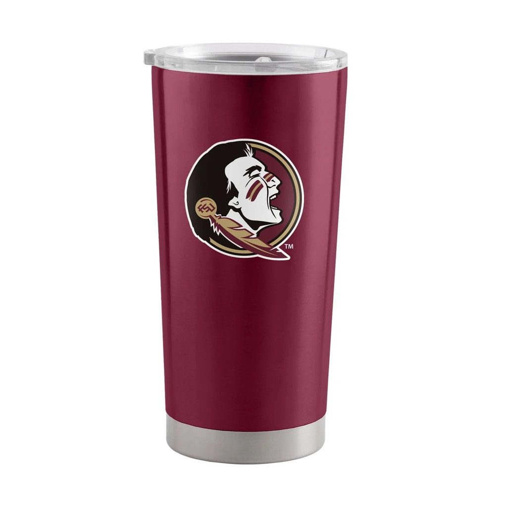 Florida State Seminoles Travel Tumbler 20oz Stainless Steel - Logo Brands