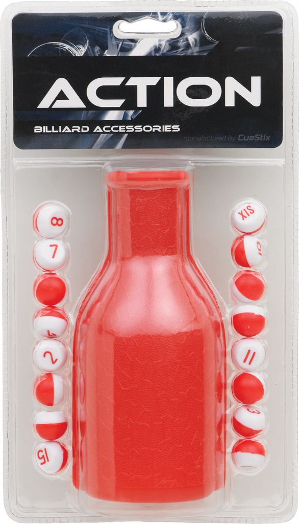 Action GAPBPP Plastic Pill Bottle Set Gameroom Accessories