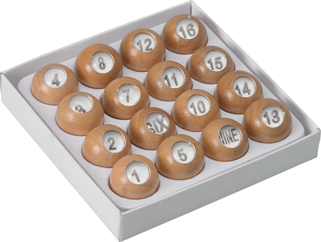 Action GAPWB Wooden Pill Set Gameroom Accessories