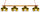 GEORGIA TECH 4-LIGHT EXECUTIVE GAME TABLE LIGHT - GAT-480EXGL
