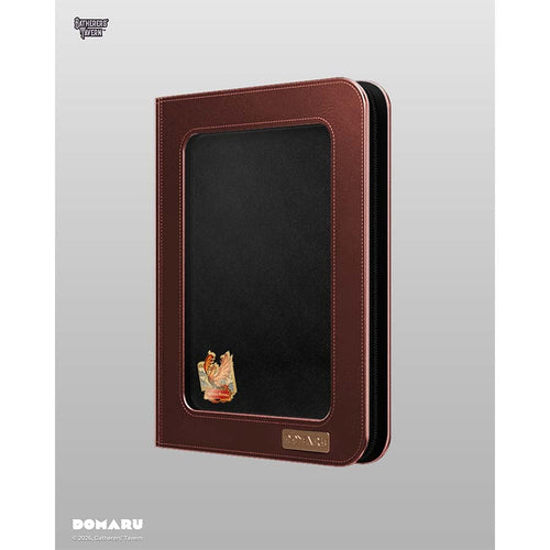 Gatherers' Tavern Pte Ltd -  Gatherers' Tavern: Domaru Deco Pin Binder: 9-Pocket Binders: Sacred Beasts: Vermilion Radiance (Red) Pre-Order