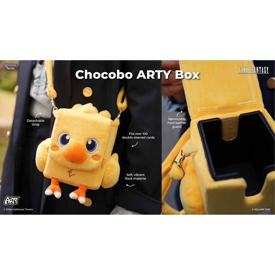 Gatherers' Tavern Pte Ltd -  Gatherers' Tavern: Final Fantasy: Arty Bag: Chocobo Arty Box Pre-Order