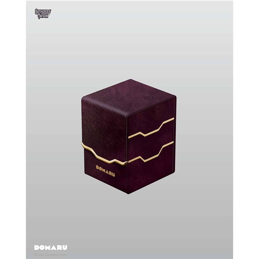 Gatherers' Tavern Pte Ltd -  Gatherers' Tavern: Domaru Armory Collection: Armory Vertex 100 (Top Loading): Ember Pre-Order