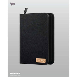 Gatherers' Tavern Pte Ltd -  Gatherers' Tavern: Domaru 4-Pocket Binder: Obsidian Pre-Order