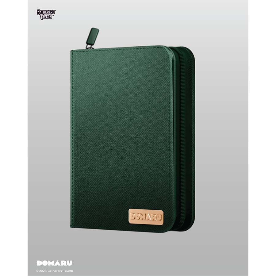 Gatherers' Tavern Pte Ltd -  Gatherers' Tavern: Domaru 4-Pocket Binder: Malachite Pre-Order