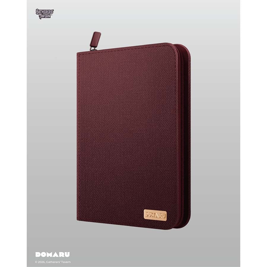 Gatherers' Tavern Pte Ltd -  Gatherers' Tavern: Domaru 9-Pocket Binder: Carnelian Pre-Order