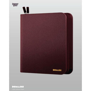 Gatherers' Tavern Pte Ltd -  Gatherers' Tavern: Domaru 12-Pocket Binder: Carnelian Pre-Order