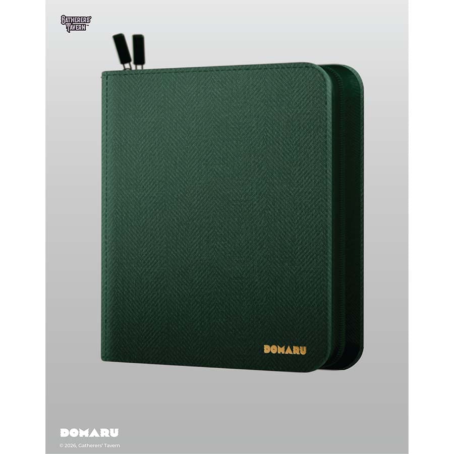 Gatherers' Tavern Pte Ltd -  Gatherers' Tavern: Domaru 12-Pocket Binder: Malachite Pre-Order