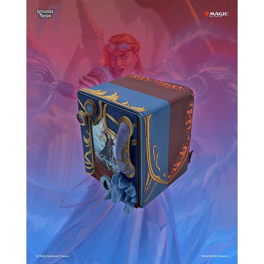 Gatherers' Tavern Pte Ltd -  Gatherers' Tavern: Magic The Gathering: Fra Fractured Reality Domaru Finest Deckbox: Chandra Nalaar Pre-Order