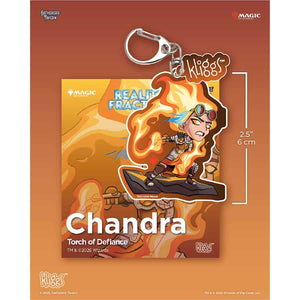 Gatherers' Tavern Pte Ltd -  Gatherers' Tavern: Magic The Gathering: Fra Reality Fracture Kliggs Keychain: Chandra Torch Of Defiance Pre-Order