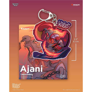 Gatherers' Tavern Pte Ltd -  Gatherers' Tavern: Magic The Gathering: Fra Reality Fracture Kliggs Keychain: Ajani Unrelenting Pre-Order