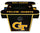 GEORGIA TECH ARCADE CONSOLE TABLE GAME BLACK - GATAGC100