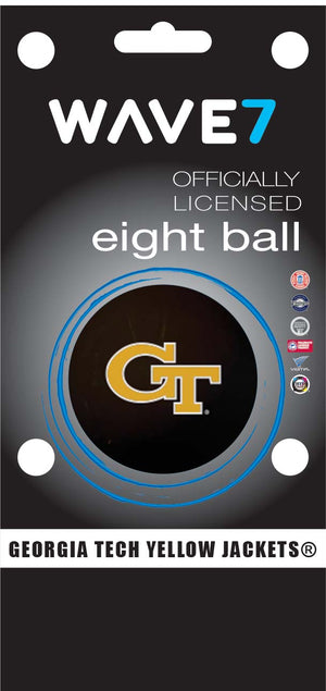 GEORGIA TECH EIGHT BALL BLACK - GATBBE300