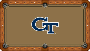 GEORGIA TECH BILLIARD TABLE FELT - RECREATIONAL ATHLETIC GOLD - GATBTF315-8R
