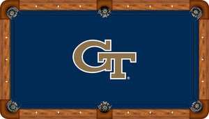 GEORGIA TECH BILLIARD TABLE FELT - RECREATIONAL NAVY - GATBTF351-8R