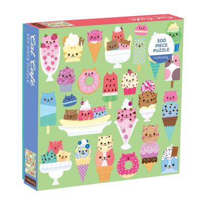 Chronicle Books CB9780735355859 Cat Cafe Puzzle - 500 Piece