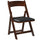 FOLDING GAME CHAIR - BLACK