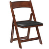 FOLDING GAME CHAIR - CHESTNUT