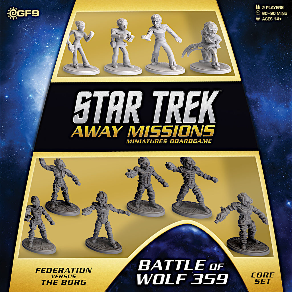 Gale Force Nine - Star Trek: Away Missions - Battle Of Wolf 359