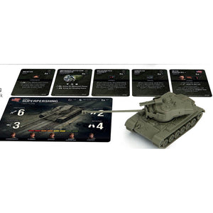 Gale Force 9 -  World Of Tanks Miniatures Game: Wave 10 Tank: American (Superpershing)