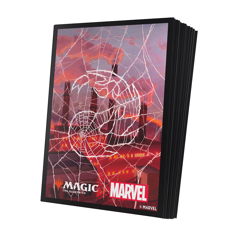 Gamegenic: Magic The Gathering: Spm Marvel's Spider-Man: Premium Art Sleeves: Spider-Man Mountain