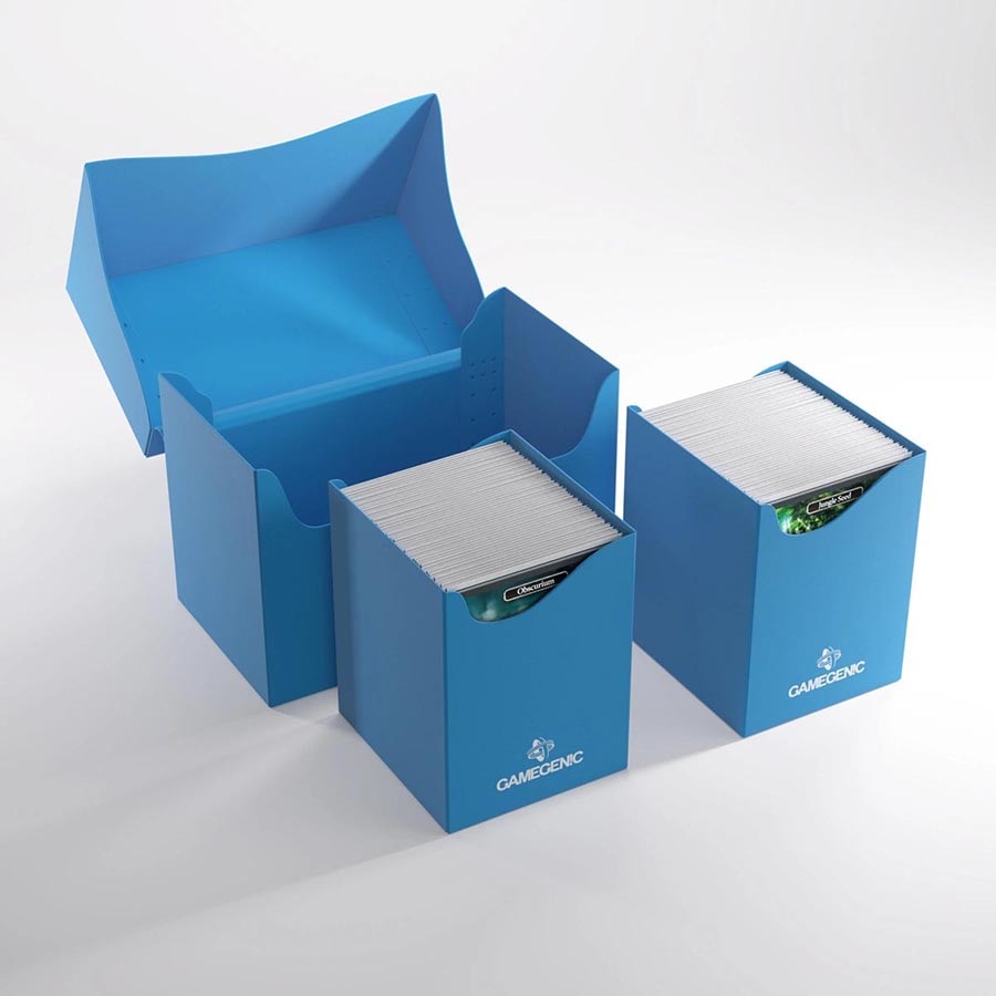 Gamegenic: Double Deck Holder 200+ Xl Blue