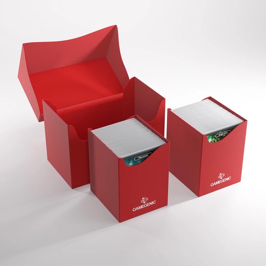 Gamegenic: Double Deck Holder 200+ Xl Red