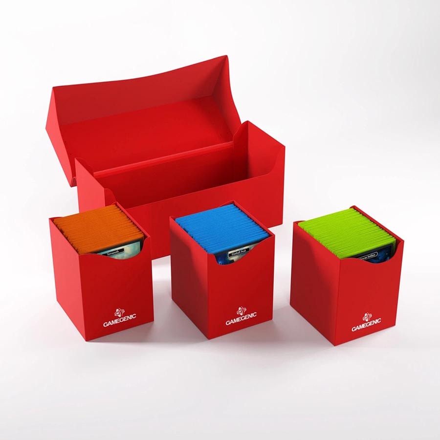 Gamegenic: Triple Deck Holder 300+ Xl Red