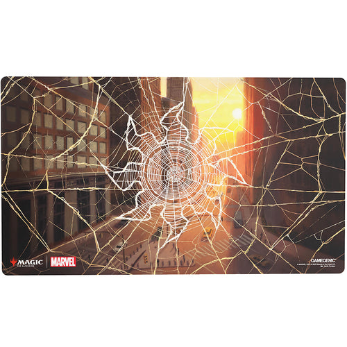 Gamegenic: Magic The Gathering: Spm Marvel's Spider-Man: Shiny Playmat: Spider-Man Plains