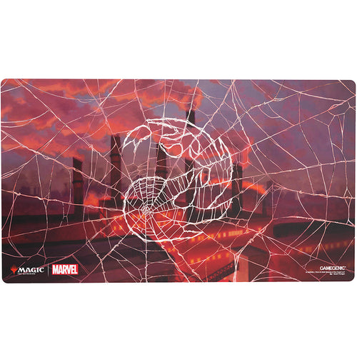 Gamegenic: Magic The Gathering: Spm Marvel's Spider-Man: Shiny Playmat: Spider-Man Mountain