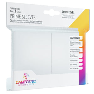 Gamegenic - Gamegenic - Prime Sleeves: White